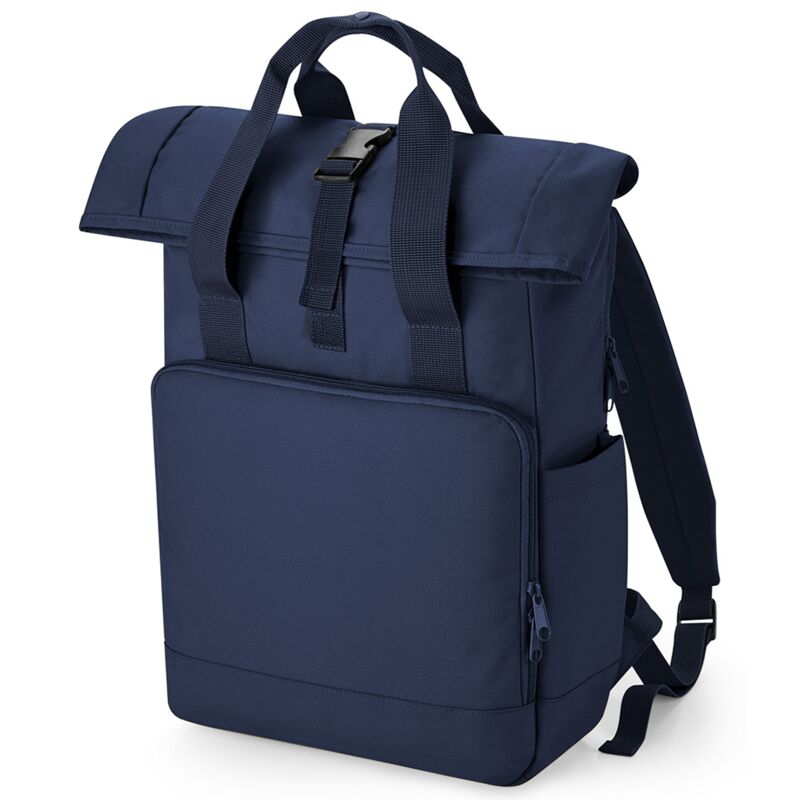 BagBase Recycled Twin Handle Roll-Top Laptop Backpack Thumbnail