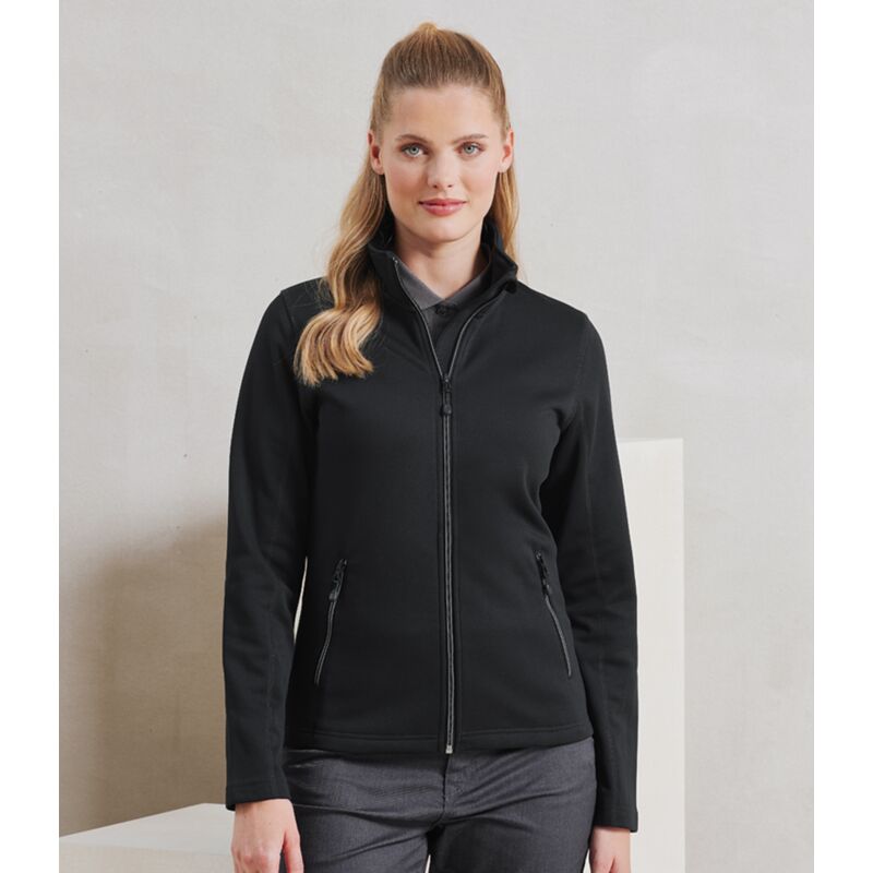 Premier Ladies Spun Dyed Recycled Zip Through Sweat Jacket Thumbnail