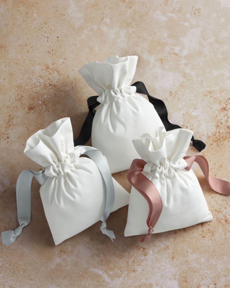 Cotton Bag with Ribbon Cord Thumbnail