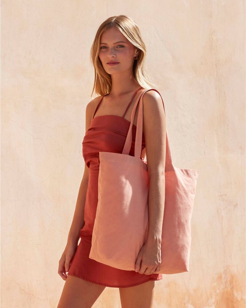 Organic Natural Dyed Maxi Bag for Life Thumbnail