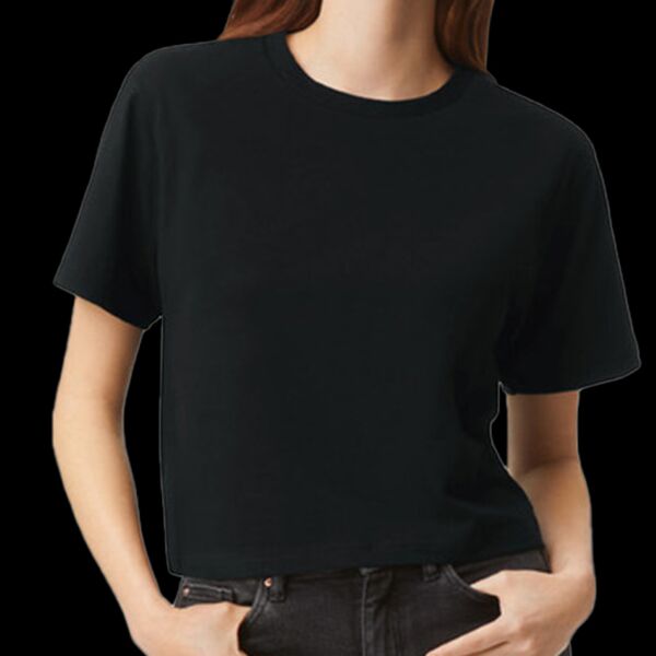 Fine Jersey Women's Boxy Short Sleeve T-Shirt Thumbnail