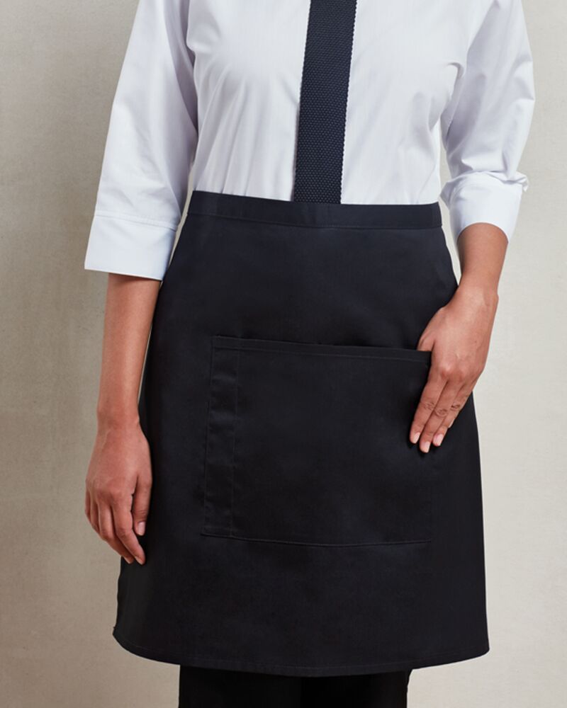Premier 'Colours' Mid Length Apron with Pocket Thumbnail