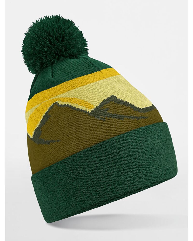Mountain Peaks Pom Pom Beanie Thumbnail