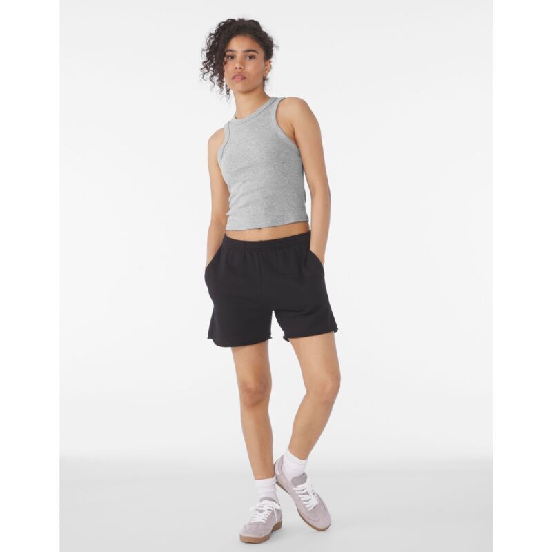 Women's Micro Rib Racer Tank Thumbnail