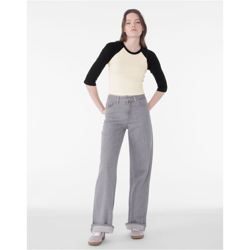 Women's Micro Rib 3/4 Raglan Tee Thumbnail