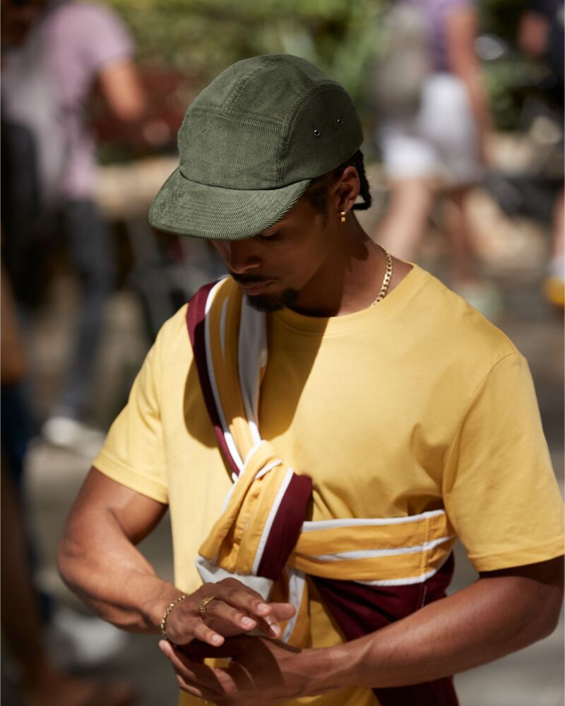 EarthAware® Organic Cord Camper Cap Thumbnail