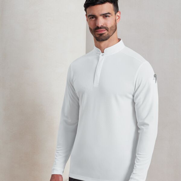 Premier Essential Coolchecker® Long Sleeve Chef's Shirt Thumbnail