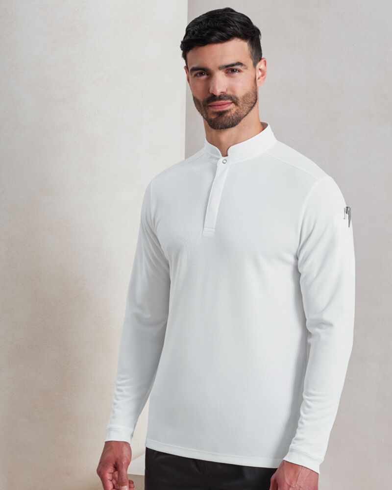 Premier Essential Coolchecker® Long Sleeve Chef's Shirt Thumbnail