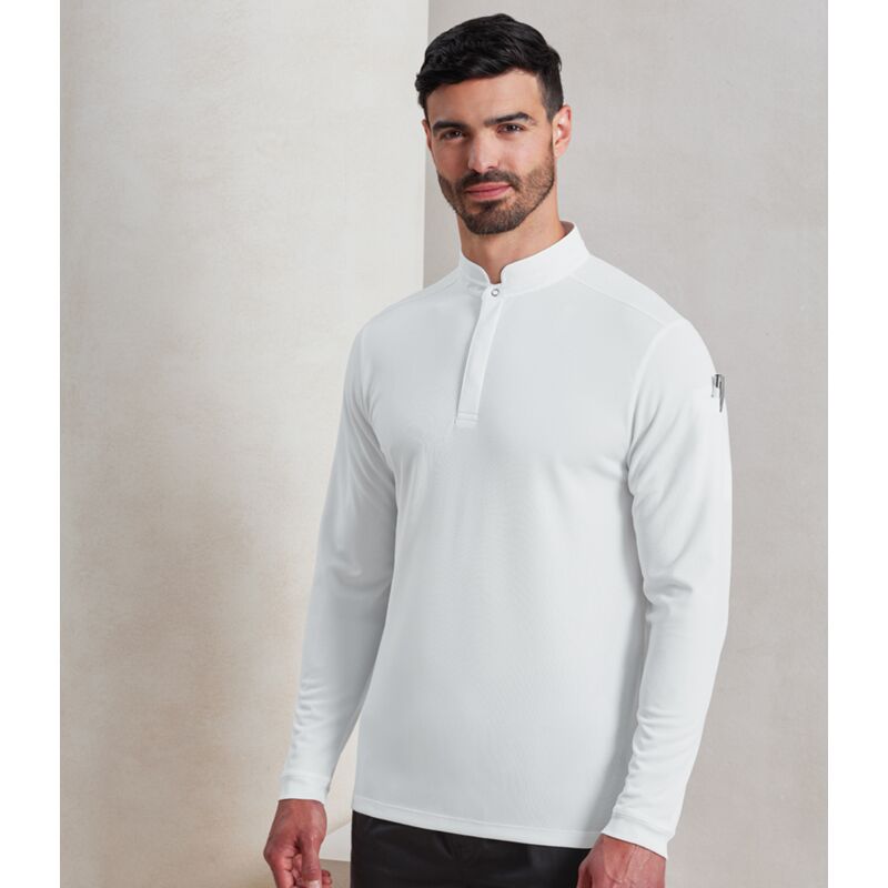 Premier Essential Coolchecker® Long Sleeve Chef's Shirt Thumbnail