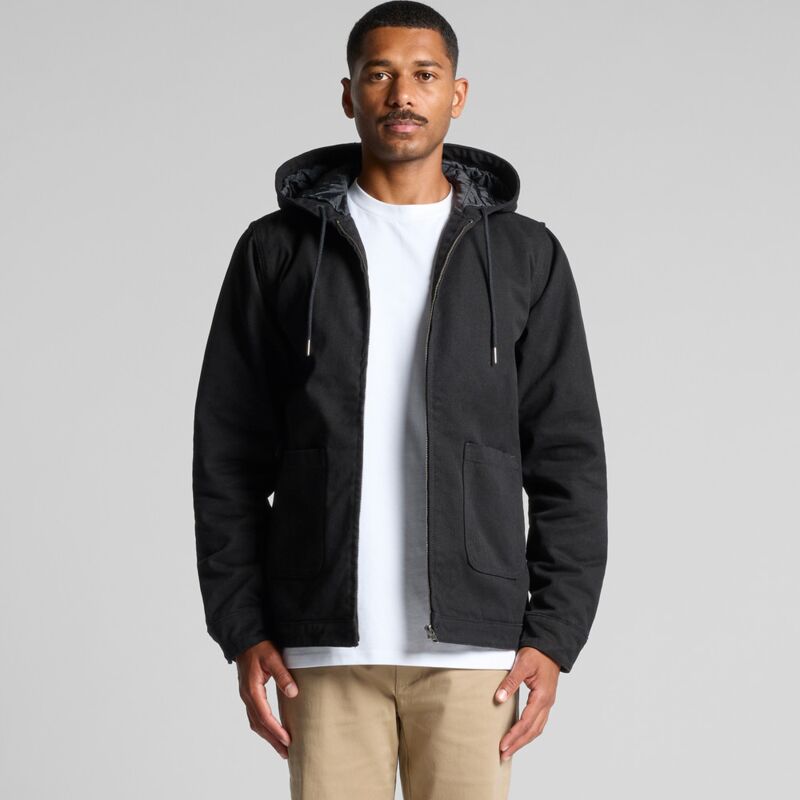 CANVAS HOODED JACKET Thumbnail