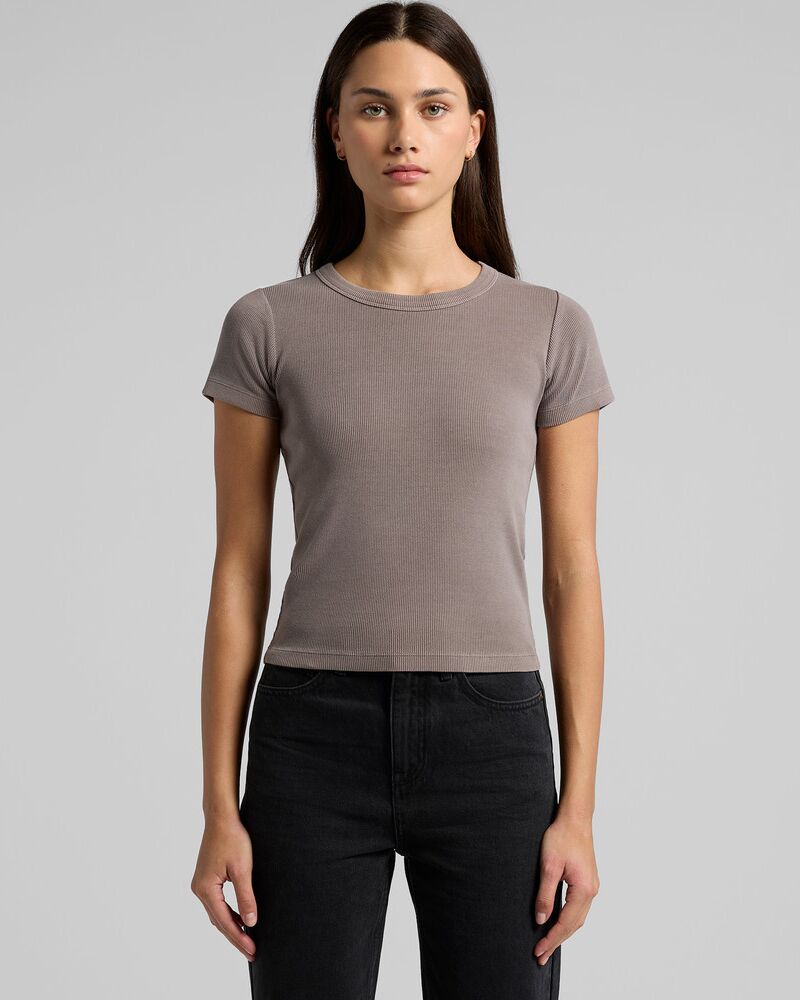 WOS FADED ORGANIC RIB TEE Thumbnail