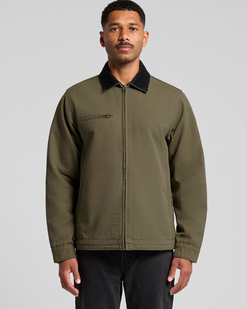 CANVAS CORD COLLAR JACKET Thumbnail