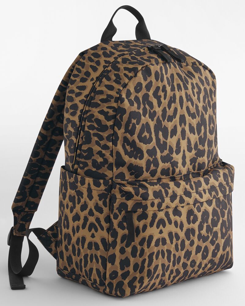 BagBase Leopard Print Backpack Thumbnail