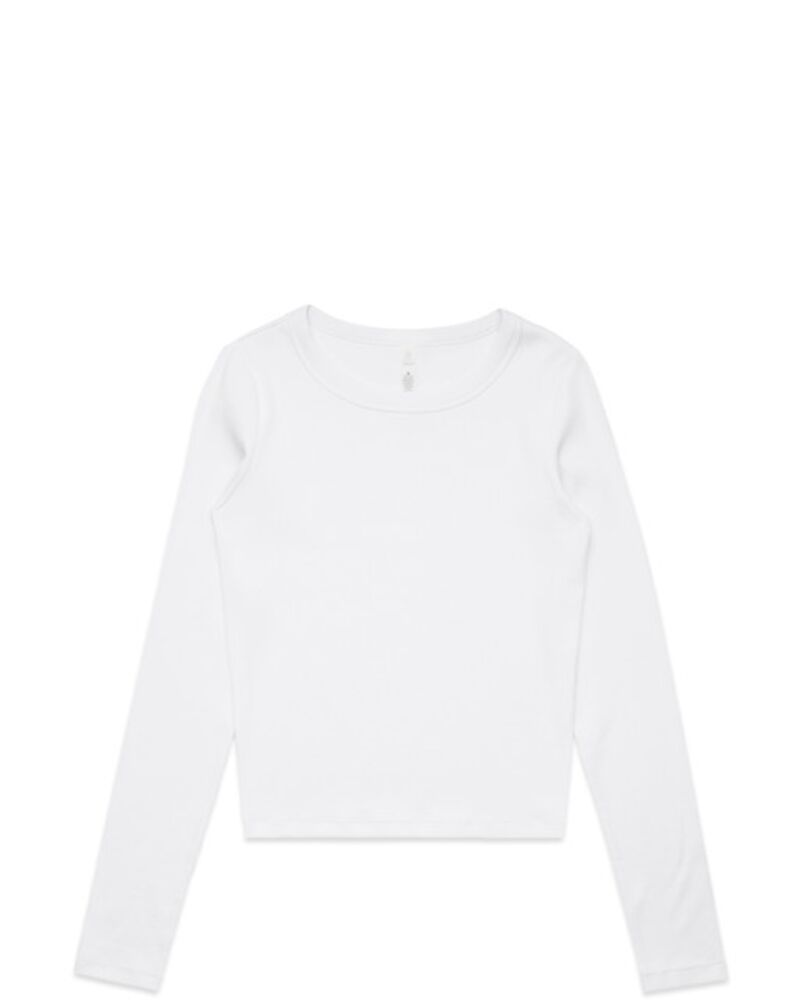 WO'S ORGANIC RIB L/S TEE Thumbnail