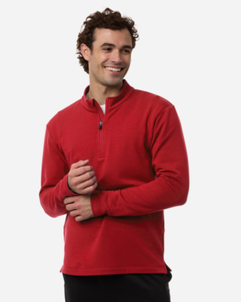 Men's Quarter-Zip Pullover Stretch Fleece Thumbnail