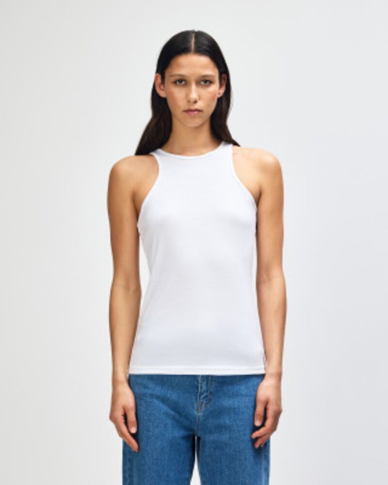 American Apparel CVC Womens Racerneck Tank Thumbnail