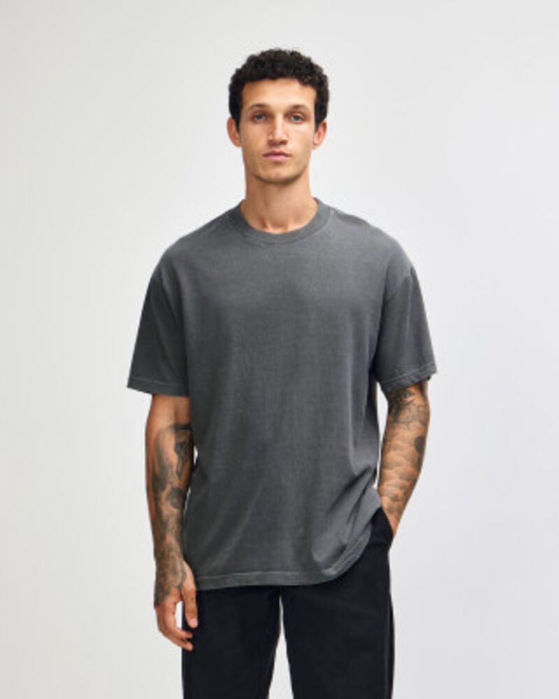 American Apparel Unisex Garment Dyed Heavyweight Cotton T-Shirt Thumbnail