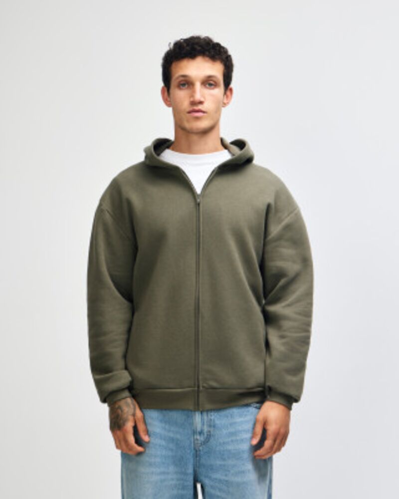 American Apparel Reflex Fleece Unisex Full Zip Hooded Sweat Thumbnail