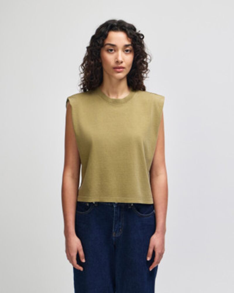 American Apparel Women's Garment Dyed Muscle Tee Thumbnail