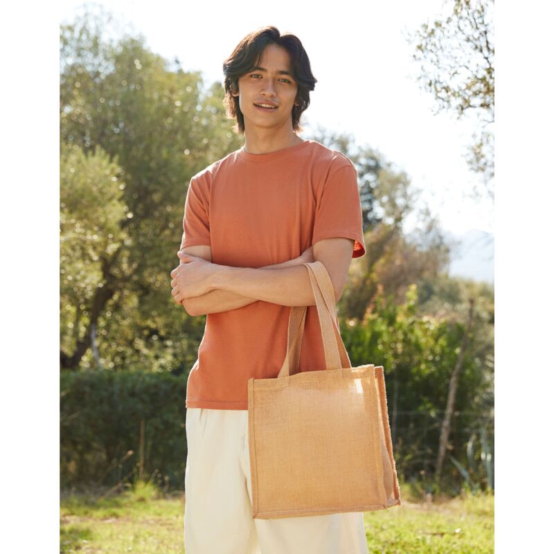 Jute Compact Tote Thumbnail