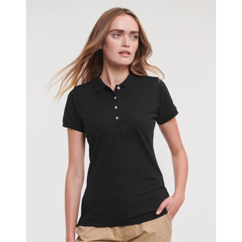 Ladies' Fitted Stretch Polo Thumbnail