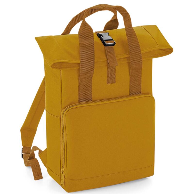 BagBase Recycled Twin Handle Roll-Top Backpack Thumbnail