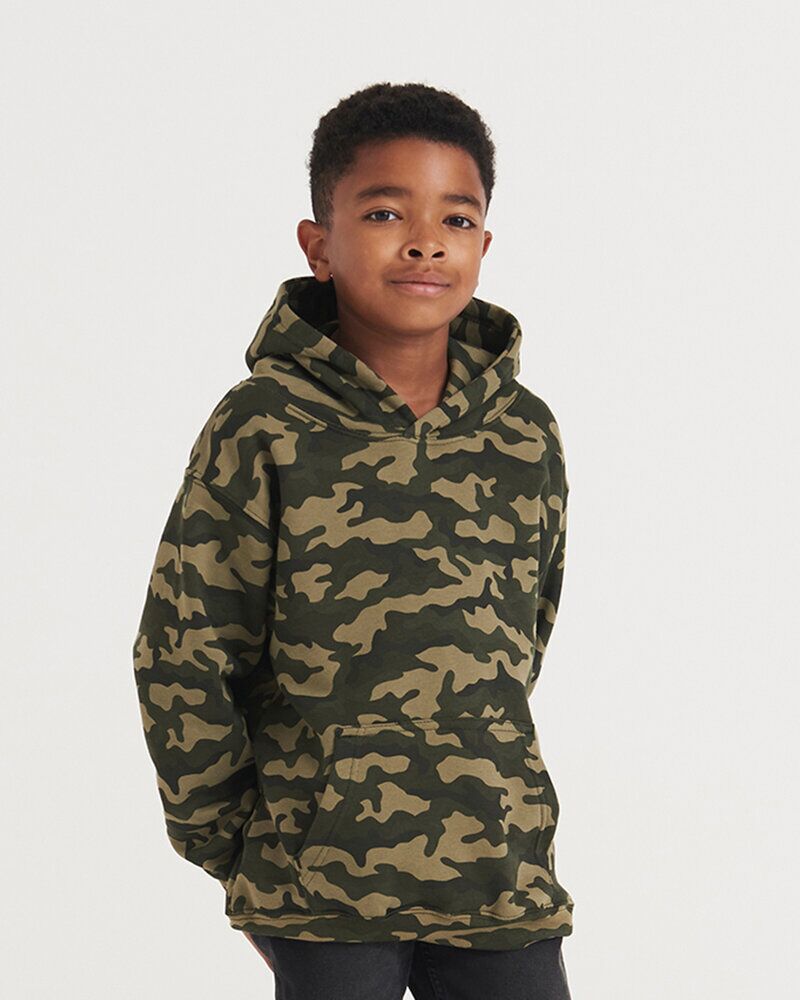 Kids camo hoodie Thumbnail