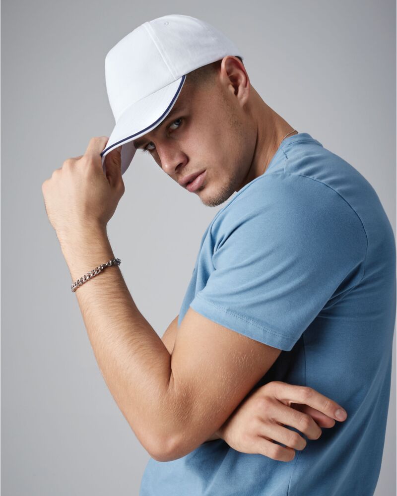 Authentic 5 Panel Cap - Piped Peak Thumbnail