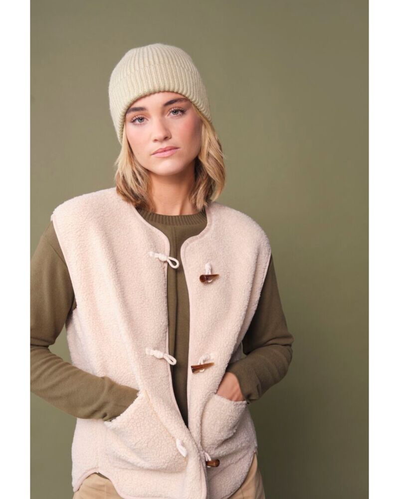 Engineered Knit Ribbed Beanie Thumbnail