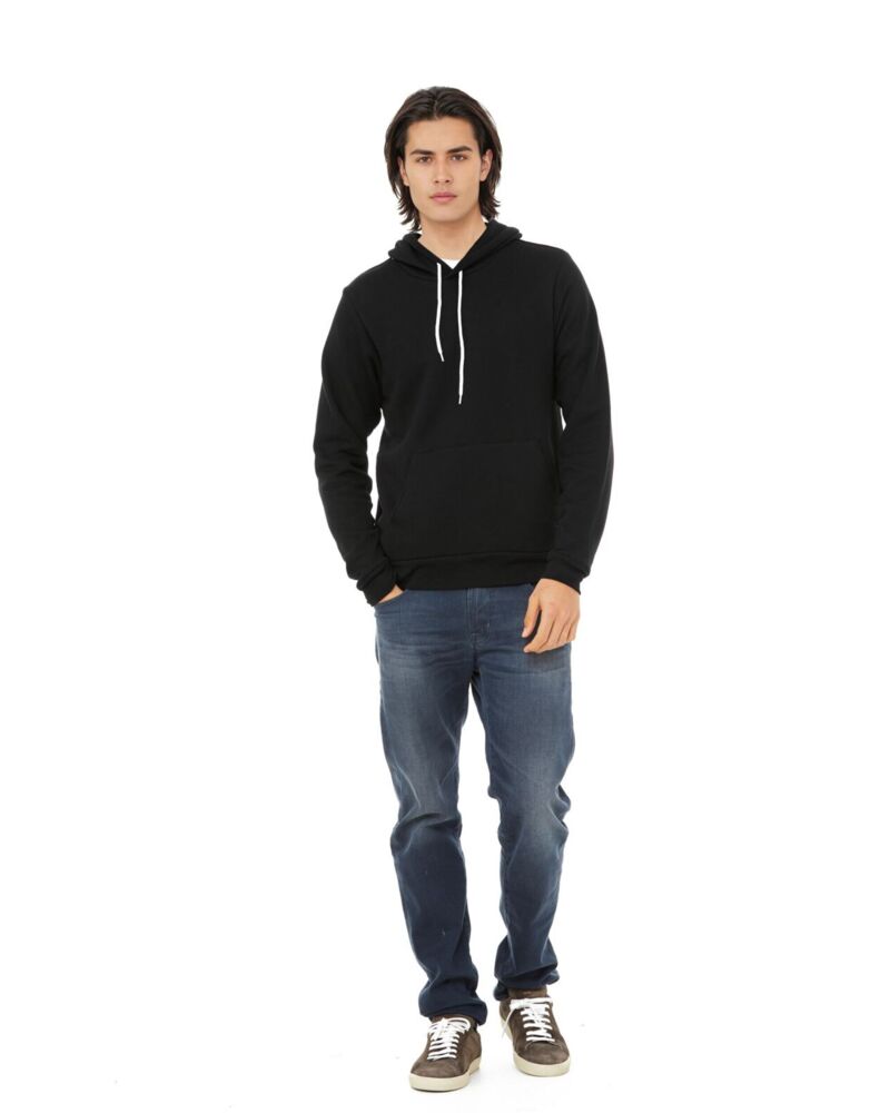 Canvas Unisex Poly-Cotton Fleece Pullover Hoodie Thumbnail