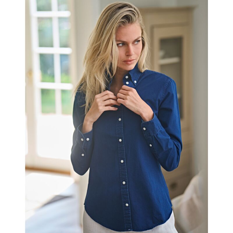 Ladies' Casual Twill Shirt Thumbnail