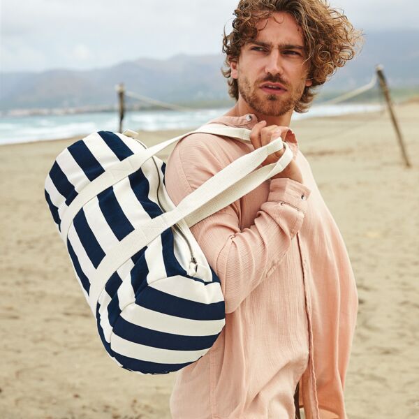 Nautical Barrel Bag Thumbnail