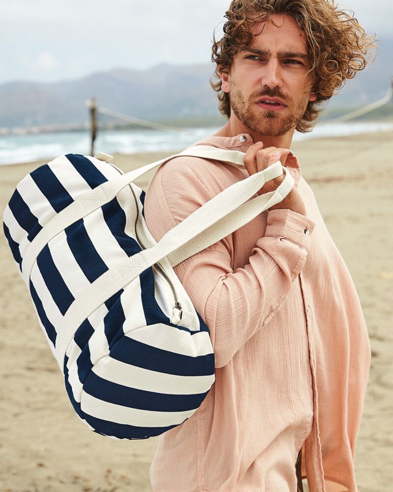 Nautical Barrel Bag Thumbnail