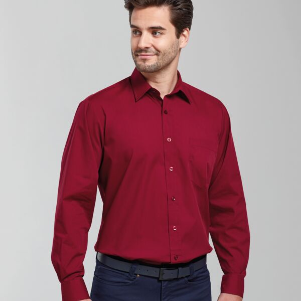 Long Sleeve Poplin Shirt Thumbnail