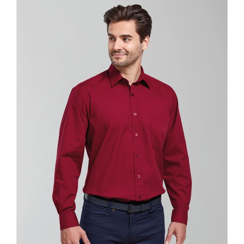 Long Sleeve Poplin Shirt Thumbnail