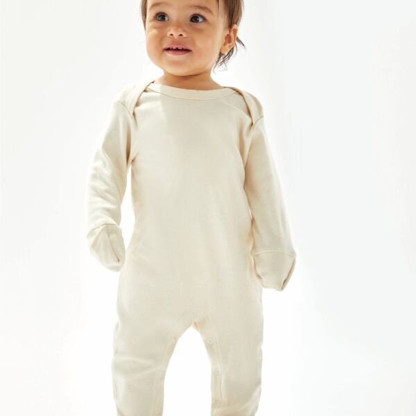 Baby Organic Sleepsuit with Mitts Thumbnail
