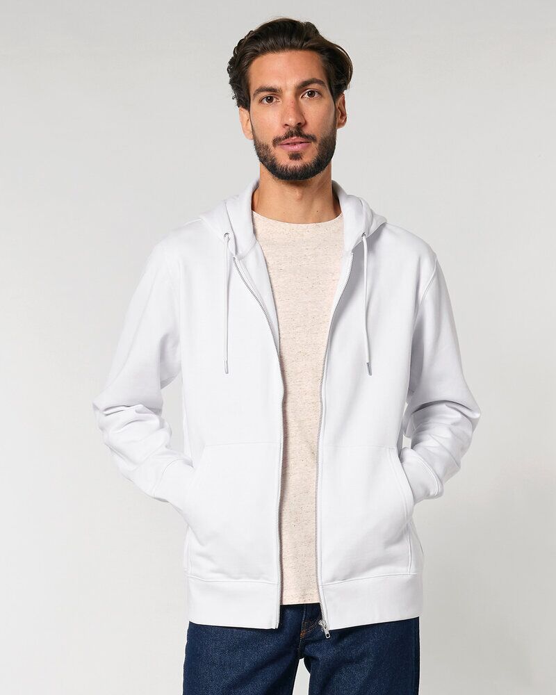 Unisex Cultivator 2.0 iconic zip-thru hoodie sweatshirt (STSU179) Thumbnail