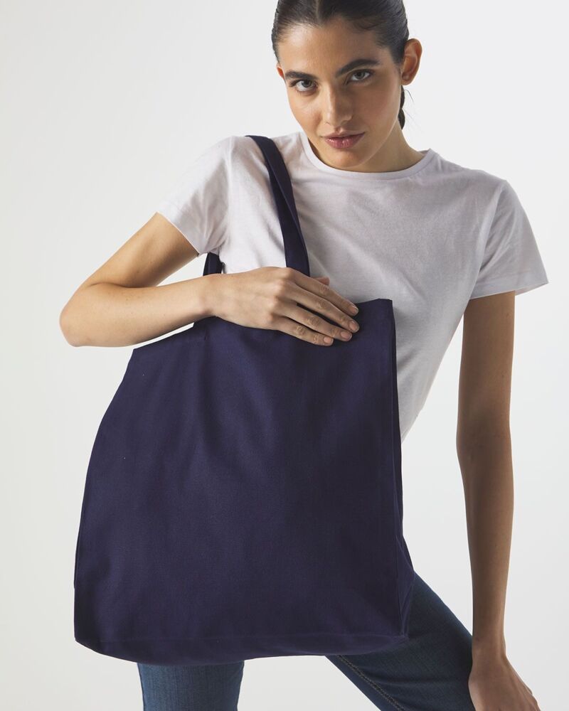 Canvas Shopper Organic con soffietto 270 g Thumbnail