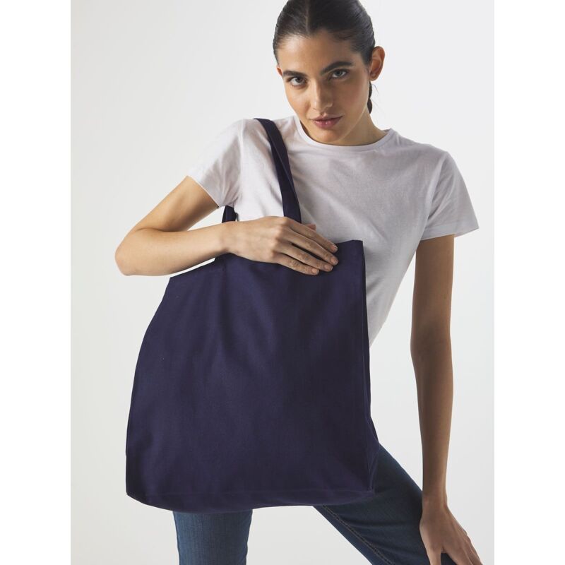 Canvas Shopper Organic con soffietto 270 g Thumbnail