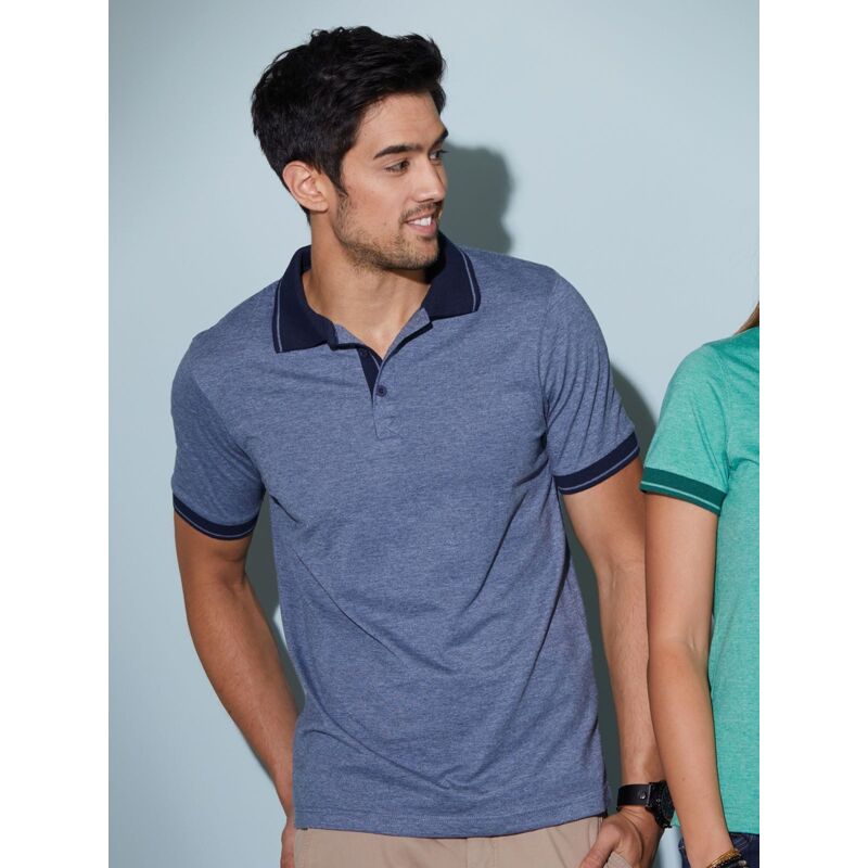 Men's Heather Polo Thumbnail