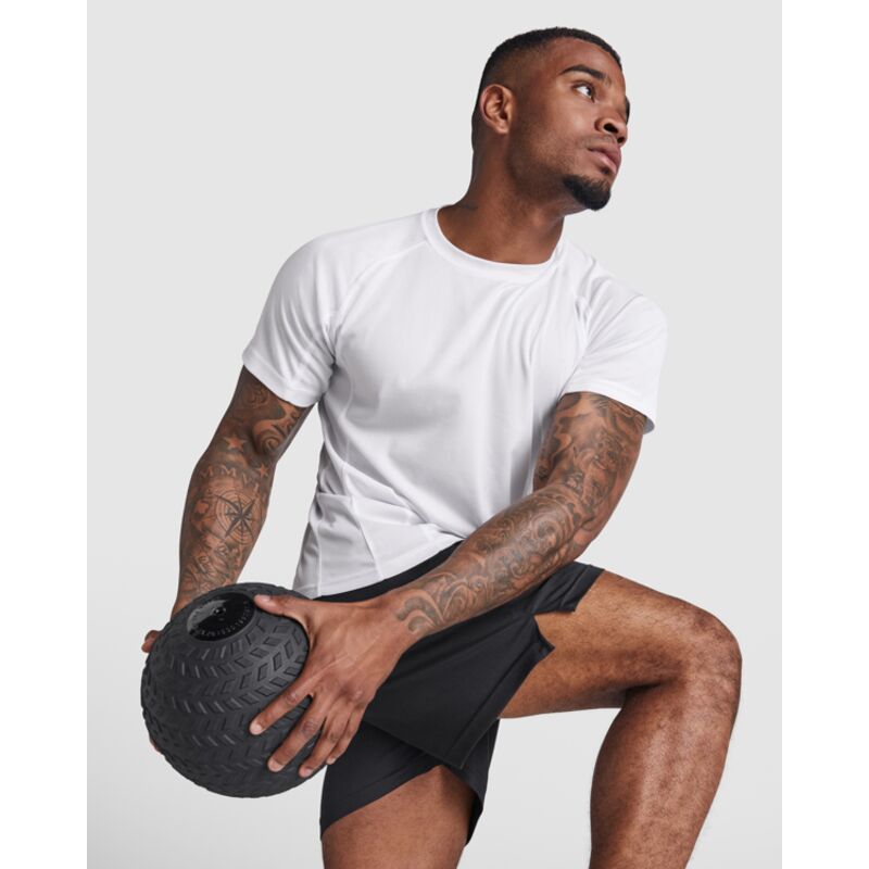 MONTECARLO - T-shirt tecnica con maniche corte a raglan. Thumbnail