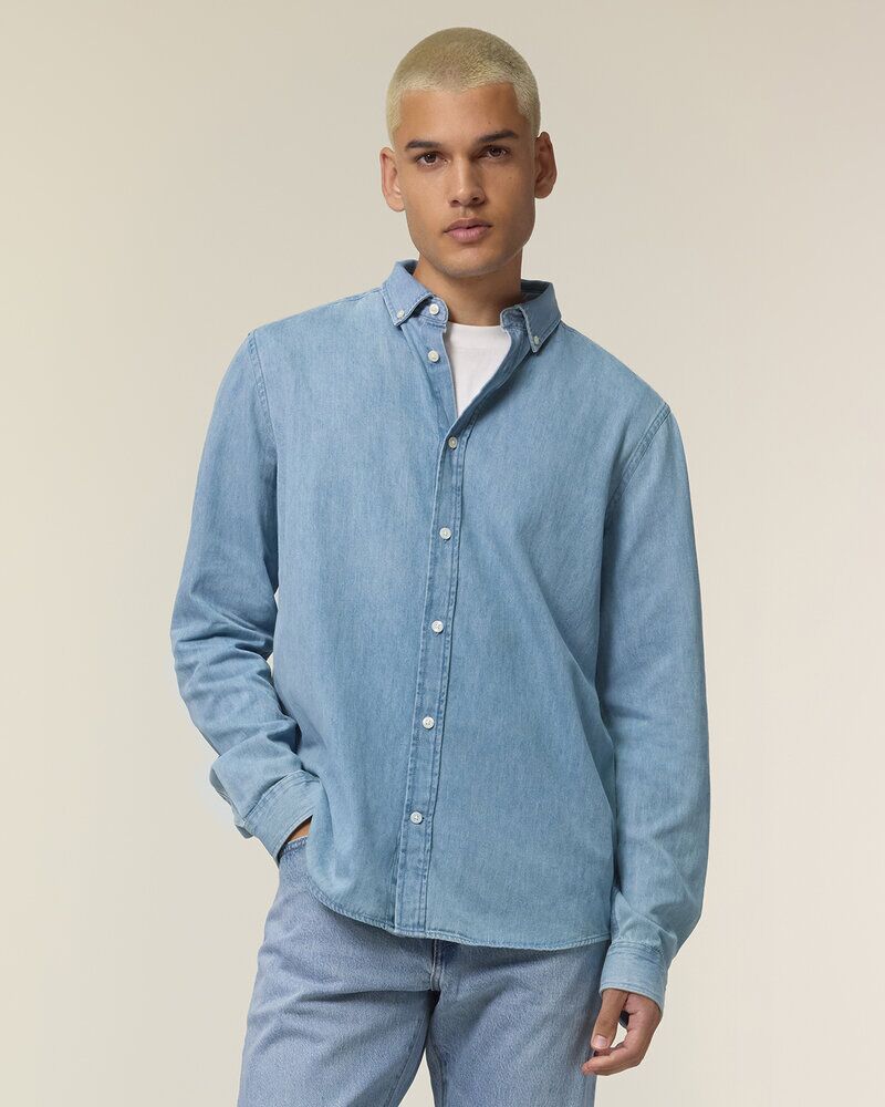 Stanley denim shirt (STWM967) Thumbnail