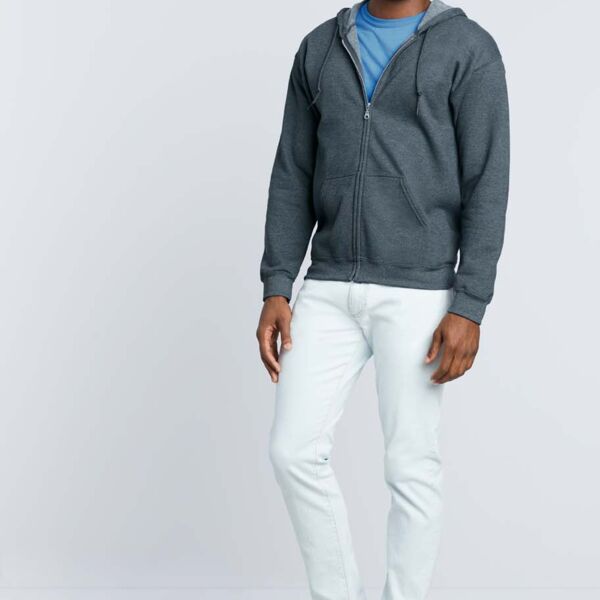 Felpa con cappuccio e cerniera intera Heavyweight Thumbnail