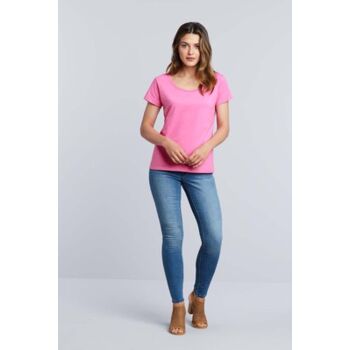 T-shirt donna profondo scollo Softstyle® Thumbnail
