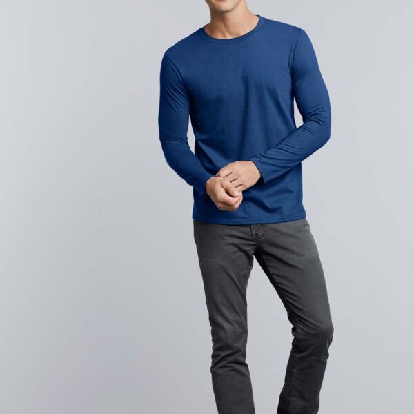 Softstyle® maglia girocollo maniche lunghe Thumbnail