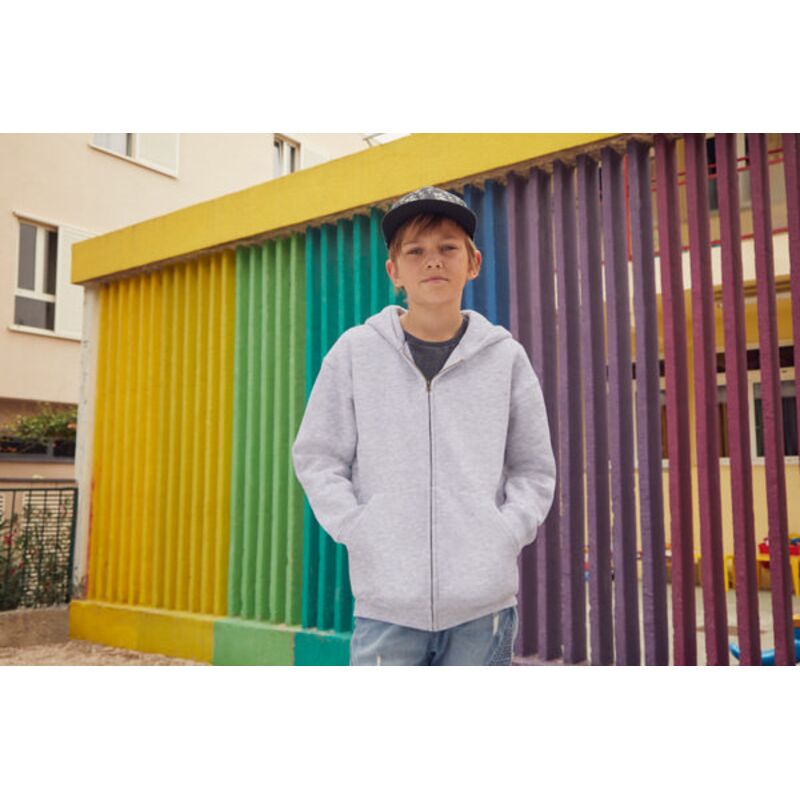 Kids Premium Hooded Sweat Jacket Thumbnail