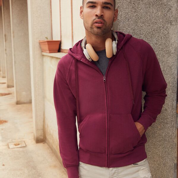 Lightweight Hooded Sweat Jacket Thumbnail