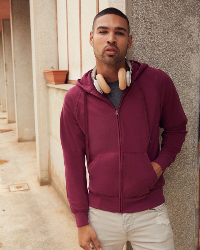 Lightweight Hooded Sweat Jacket Thumbnail