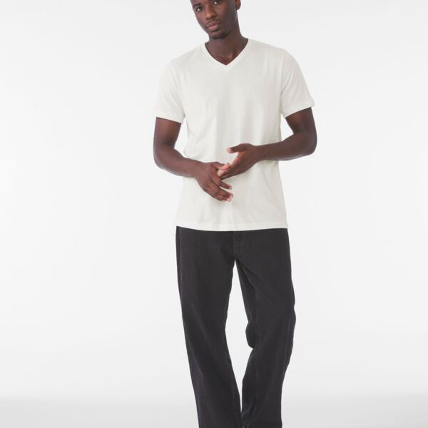 Unisex Jersey S/S Vneck Tee Thumbnail