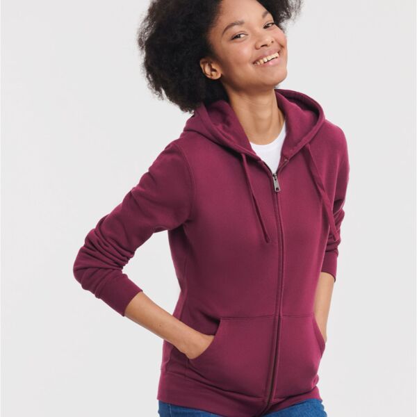 Ladies Authentic Zipped Hoodie Thumbnail